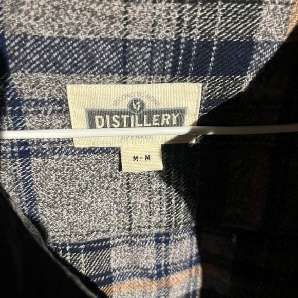 Distillery Brushed Plaid Flannel – Blue/Grey - Picture 2 of 3